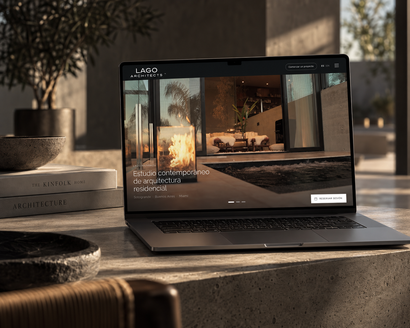 Portada del proyecto web de LAGO Architects